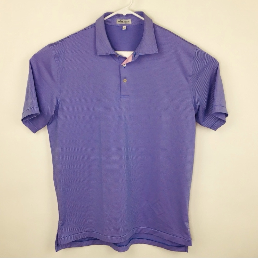 Peter Millar Purple Polo Shirt